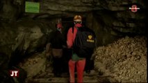 Spéléologie: Visite souterraine à Saint-Christophe-la-Grotte