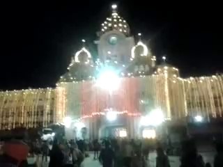 GOLDEN TEMPLE PLAZA AT DIWALI NIGHT