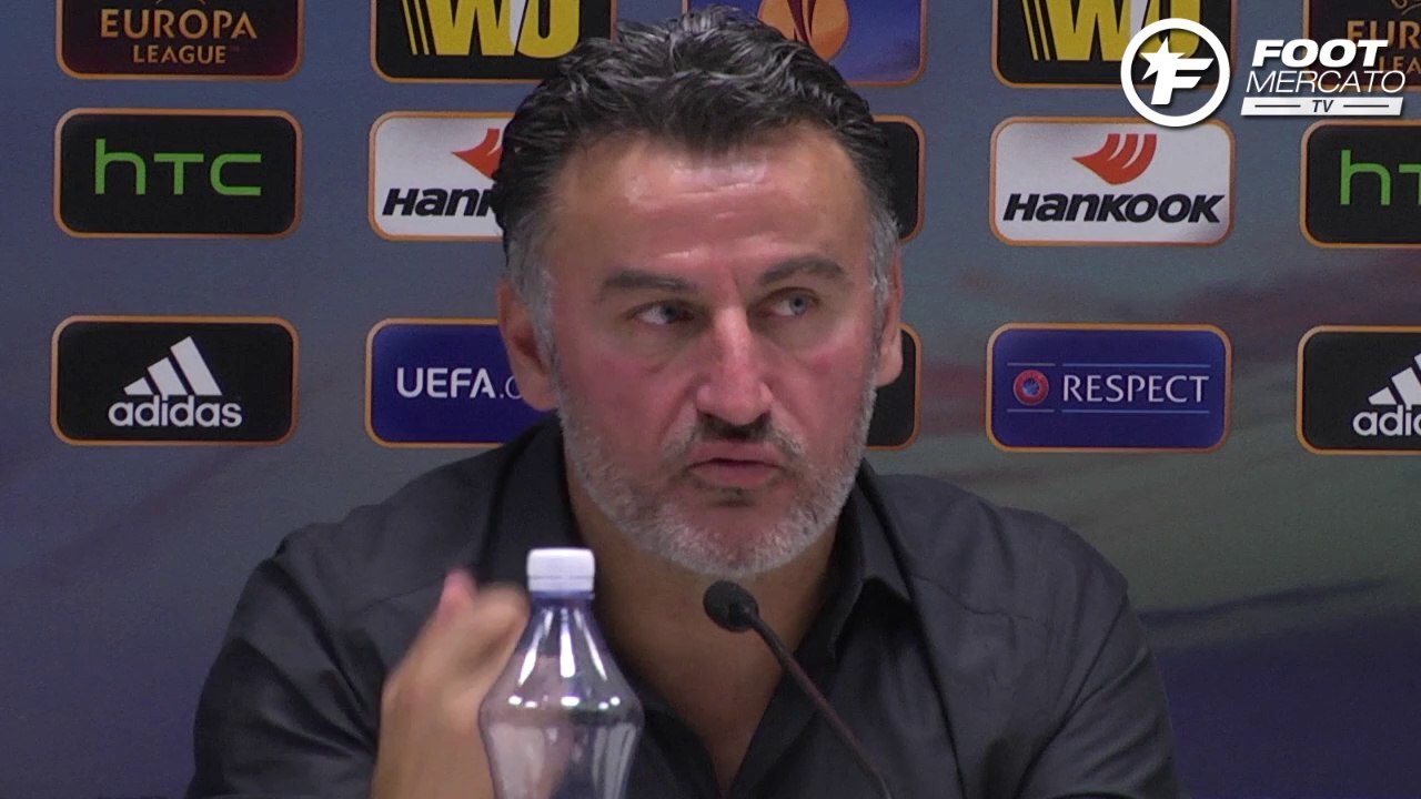 Galtier dresse le bilan des Verts à mi-parcours