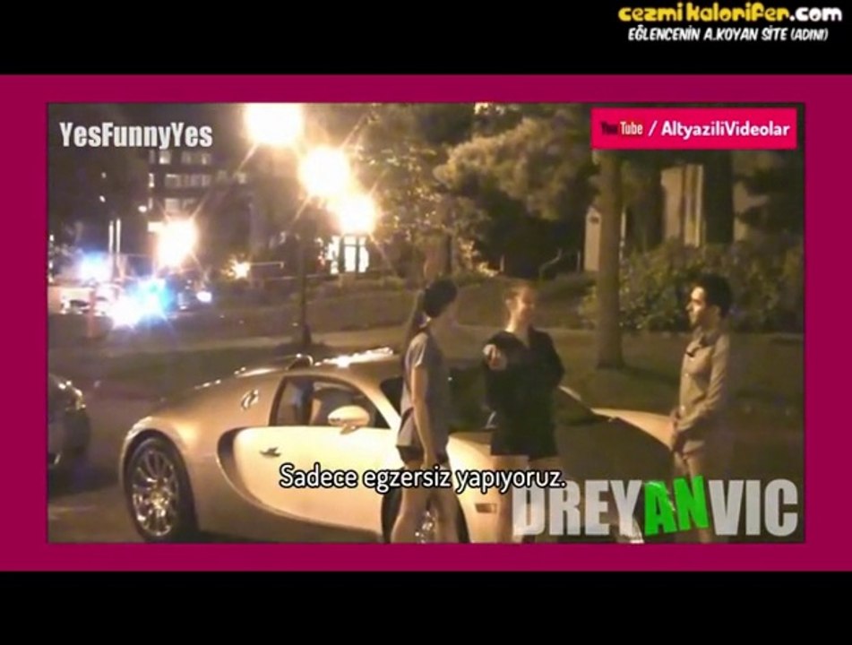 Bugatti İle Kızlara Uygunsz Teklif Yapmak