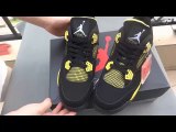 Authentic Air Jordan IV Retro Thunder Shoes Reviews