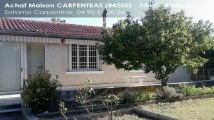 A vendre - maison/villa - CARPENTRAS (84200) - 4 pièces - 74m²