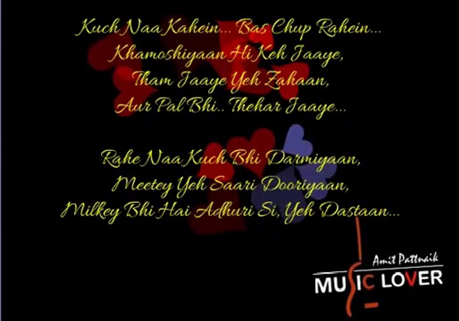 Kuch Naa Kahein Bas Chup Rahein Saraswati Chandra Video Dailymotion kuch naa kahein bas chup rahein saraswati chandra