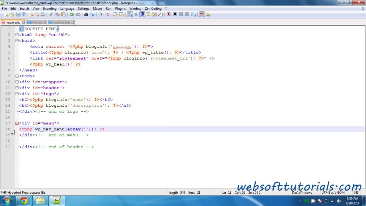How to create wordpress theme in urdu (Part 3)