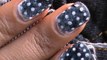 Sandwash Denims & Dots Nail Art Designs How To With Nail designs and Art Design Nail Art About