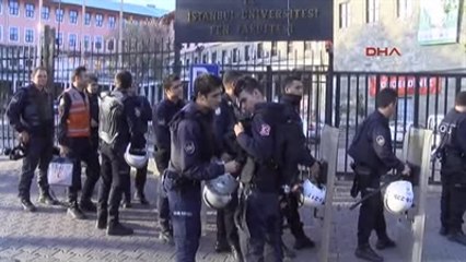İstanbul Üniversitesi'nde Kavga