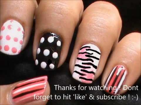 красивый Легко ногтей - ногтей конструкции простой - длинные ногти + короткие ногти 2015