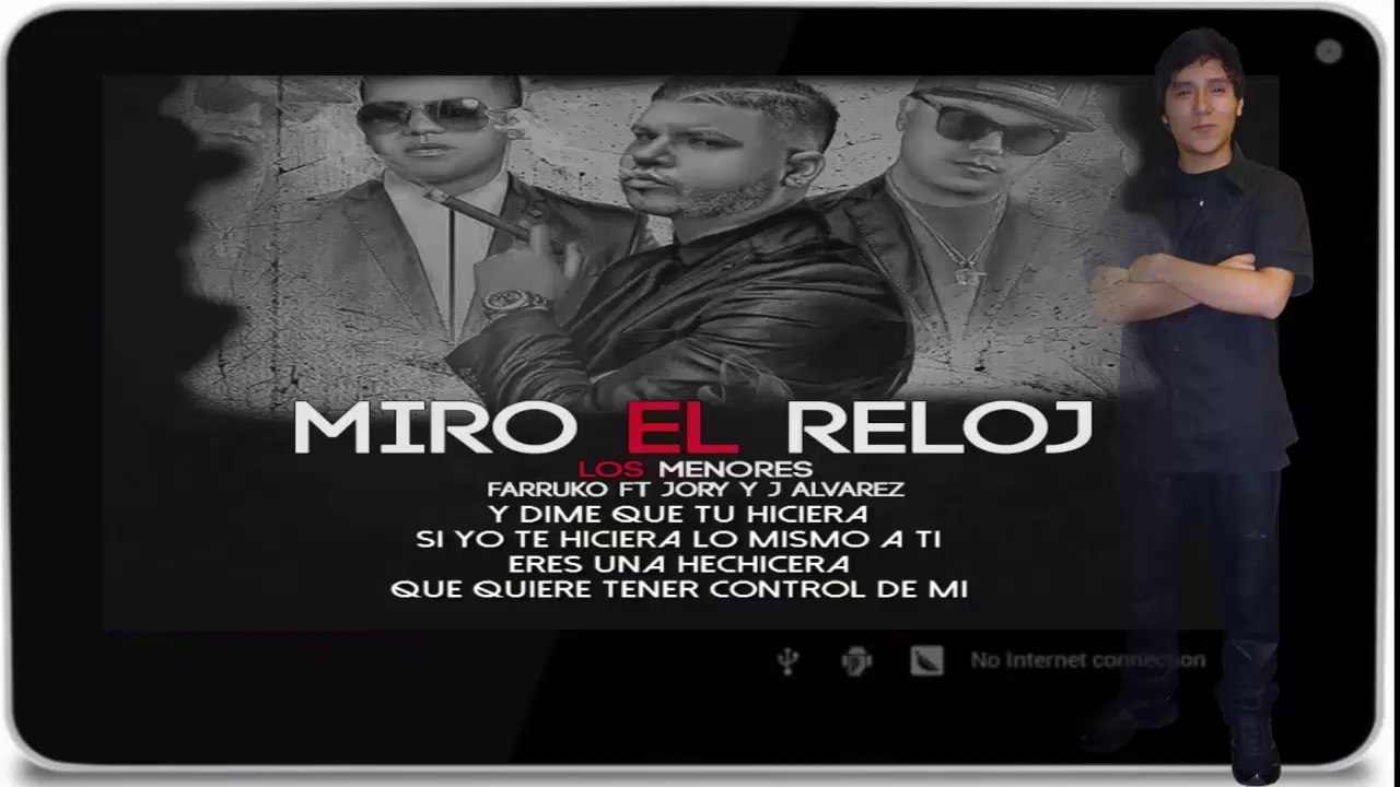 Miro El Reloj (Letra)  Farruko Ft J Alvarez y Jory Boy - HD