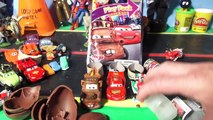 Pixar Cars Surprise Eggs Unboxing, Lightning McQueen, Mater , Francesco ,  and a Disney CARS Play Pa