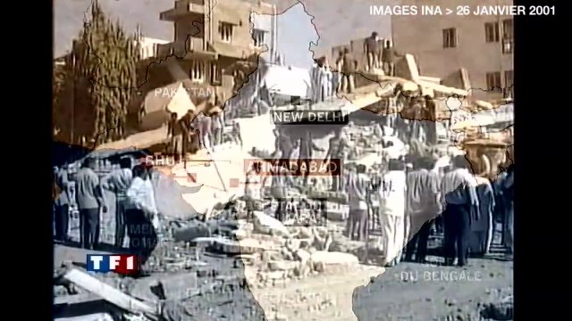 Inde - 26 janvier 2001 : Un tremblement de terre fait près de 20 000 morts