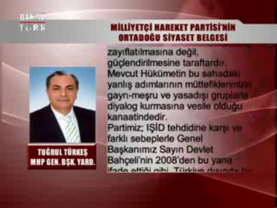 SÖZ UÇAR YAZI KALIR - TUĞRUL TÜRKEŞ 24.10.2014