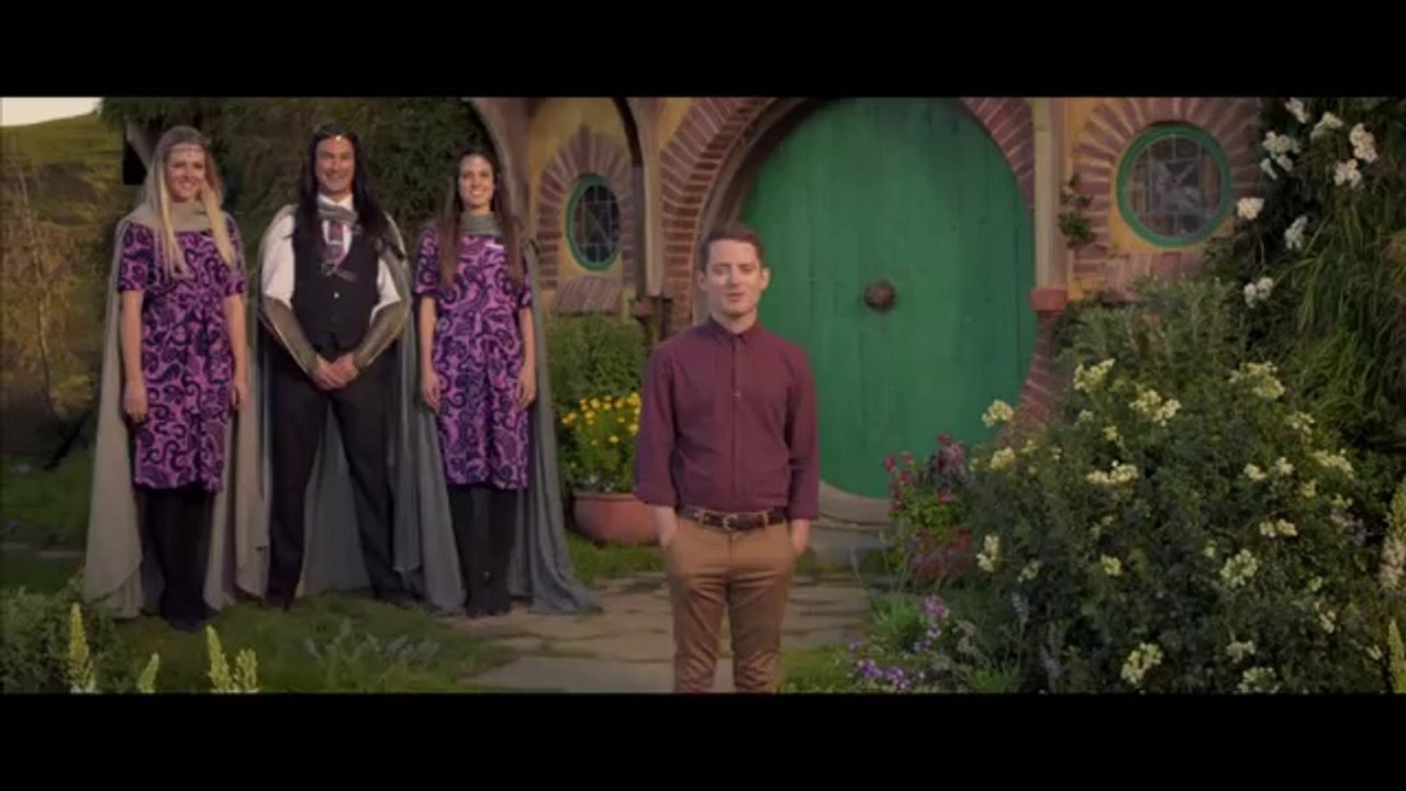 Air New Zealand donne les consignes de sécurité pour embarquer vers la Terre du Milieu !