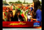 Josh Of PTI Gujrat Girls For NAYA Pakistan