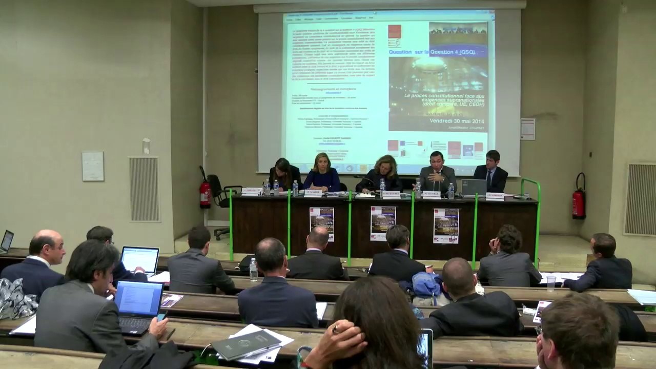 "Des exigences supranationales adaptées à l’office particulier du juge constitutionnel ?", Hubert Alcaraz, Maître de conférences à l’Université de Pau et des pays de l’Adour