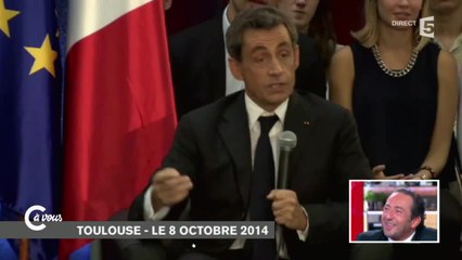L'humour de Nicolas Sarkozy jugé par Patrick Timsit - C à vous - 23/10/2014