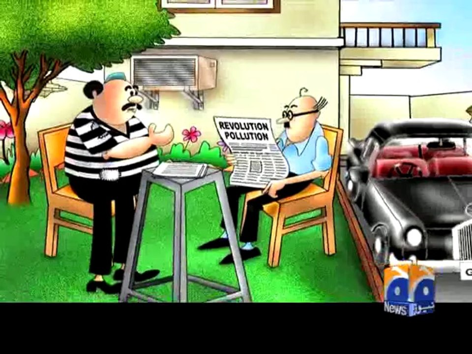 Geo Cartoon-Evolution of Revolution-24 Oct 2014