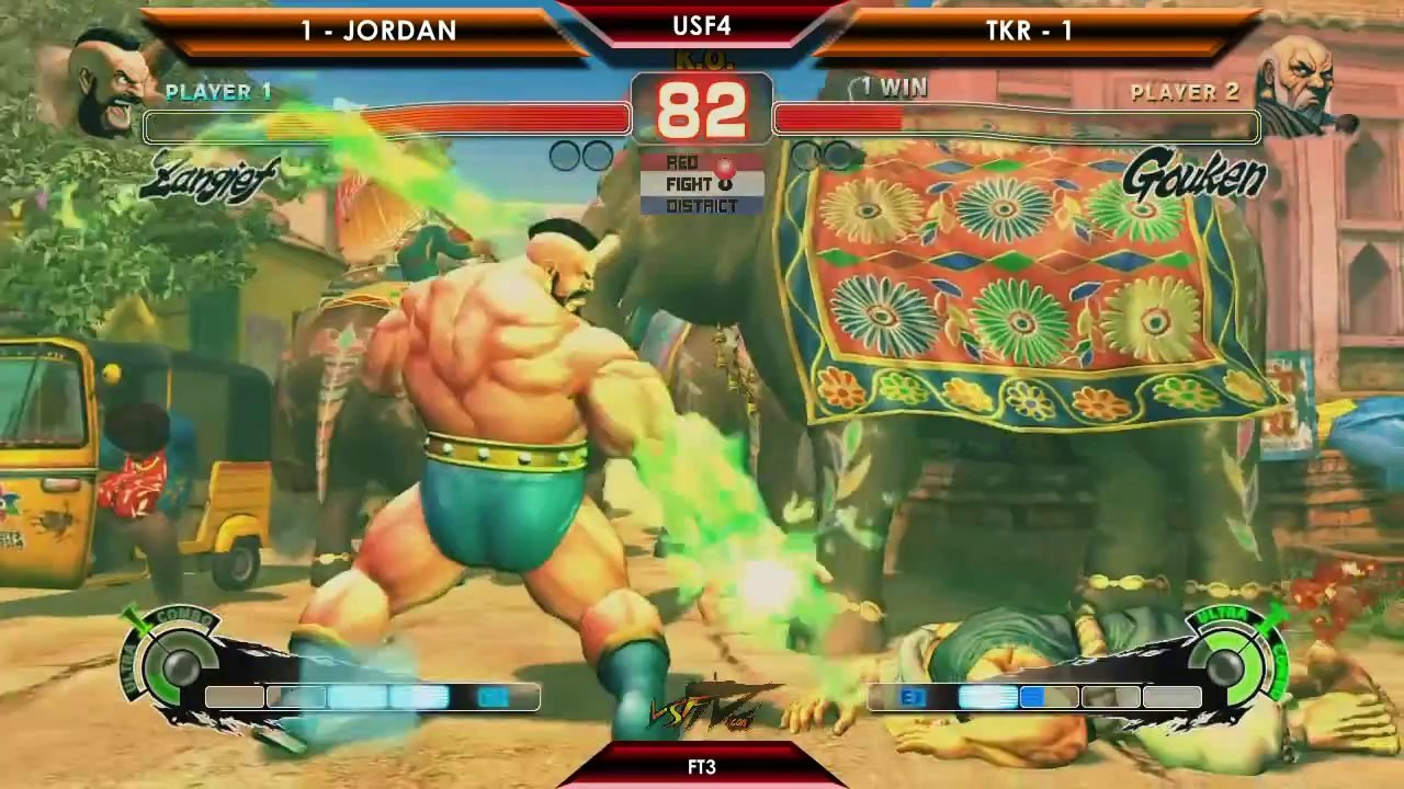 RFD III - USF4: TKR(Gouken) vs Jordan(Zangief), Money Match
