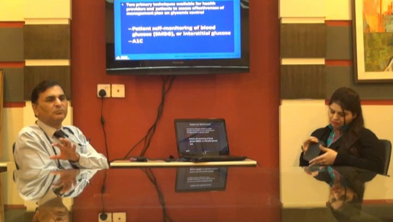 Diabetes Session On New Year Resolution By Dr Javed And Miss Saba Part 1