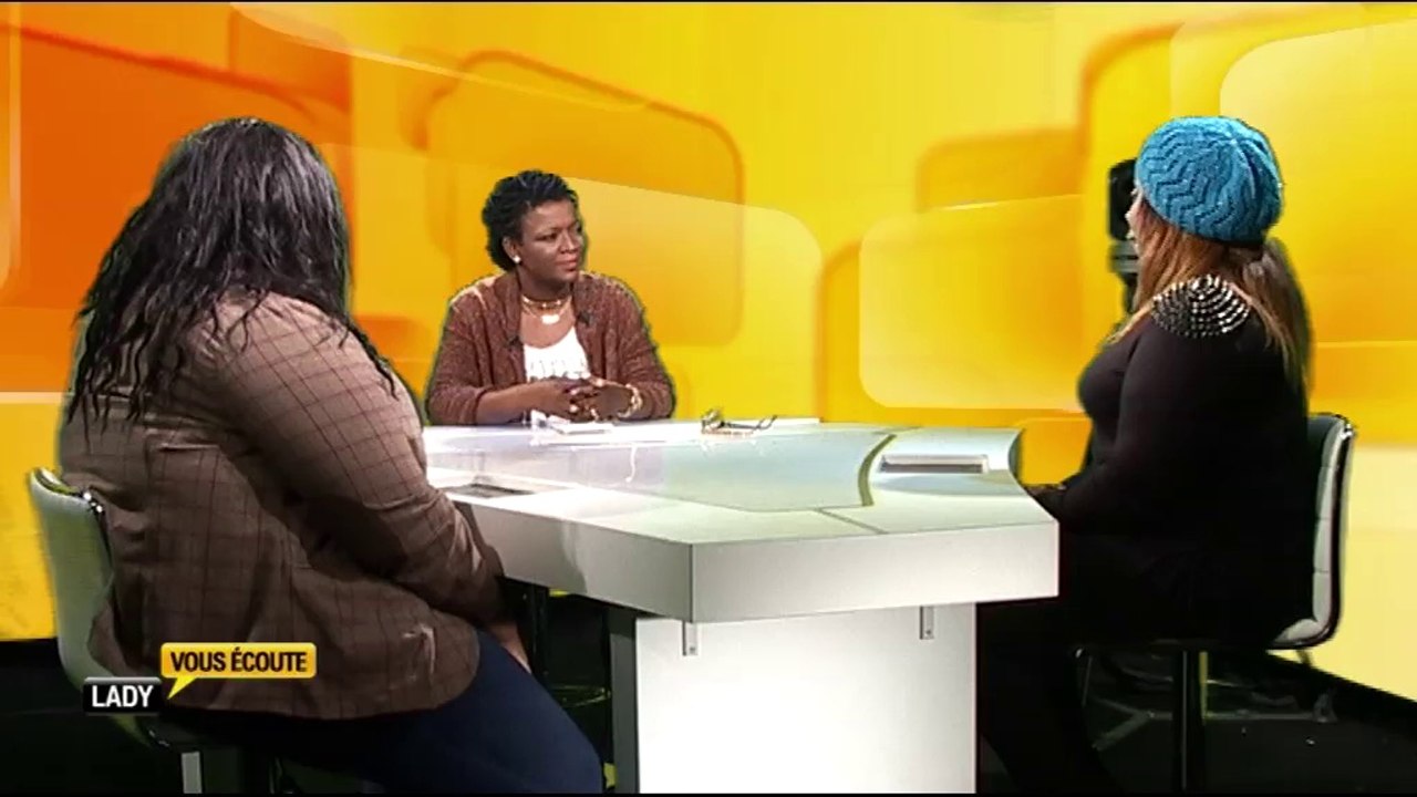 Lady vous écoute du  231014 DISCRIMINATION AU FACIÈS  1/Amandine TETEYA Pdte Cosmo  2/ Leslie TETEYA V Pdte Cosmo