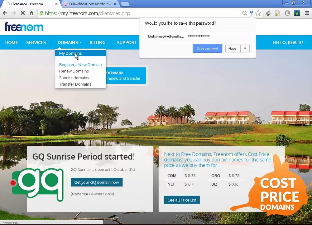 How to Get free domain