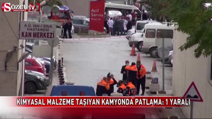 Hastane önünde patlama!