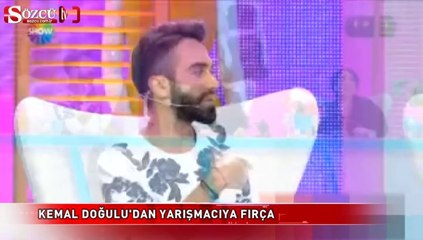 Kemal Doğulu'dan yarışmacıya fırça