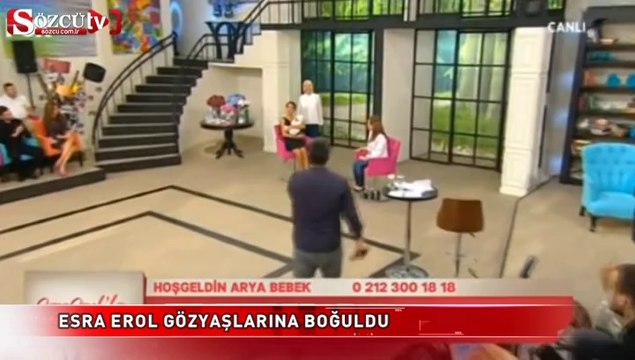 Esra Erol gözyaşlarına boğuldu