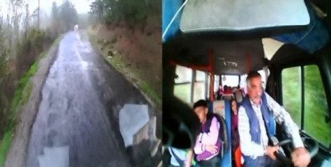 Öğrenci Servisi Kazası Saniye Saniye Görüntülendi