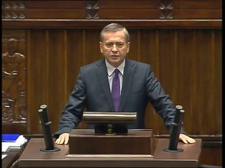 Poseł Tadeusz Tomaszewski - Wystąpienie z dnia 23 pa�dziernika 2014 roku.