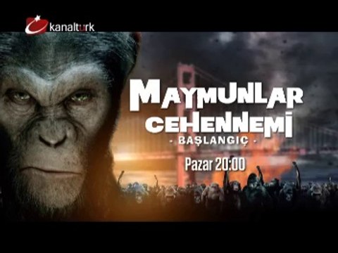MAYMUNLAR CEHENNEMİ:BAŞLANGIÇ 26 Ekim Pazar akşamı saat 20.00'de Kanaltürk Sinema Kuşağında!