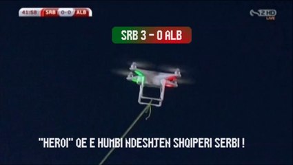 "HEROI" qe naj humbi lojen  - Serbi 3:0 Shqiperi !