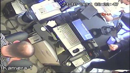 Kafe Sahibi ile Polis Arasındaki Kavga Kamerada -1