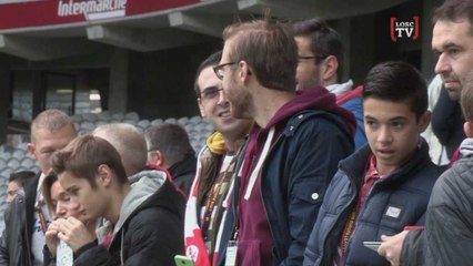 LOSC-EVERTON en VIP avec les fans