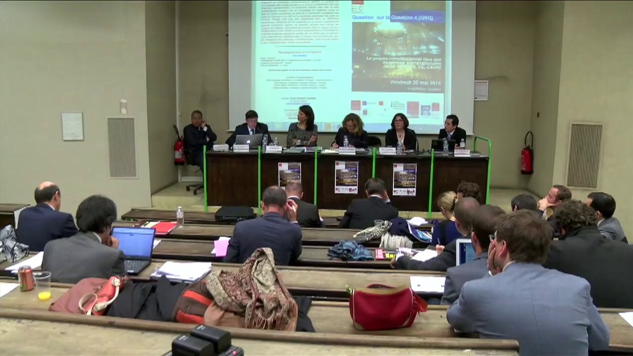"Unité et divergences de jurisprudences constitutionnelles et supranationales : respect du droit, irrégularités et dialogues" (table ronde), Patrick Gaïa, Professeur à Aix-Marseille-Université