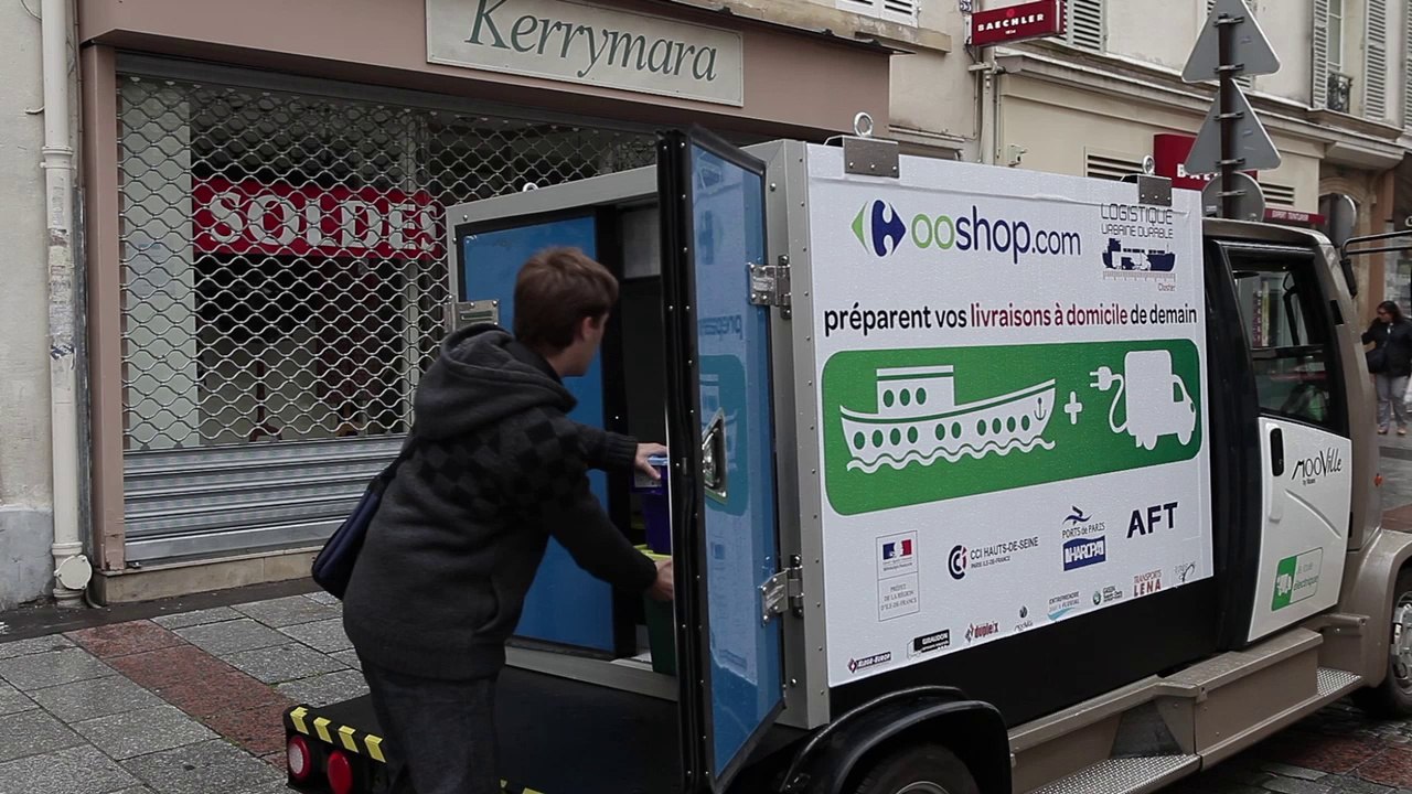 ​Ooshop expérimente la livraion à domicile de demain avec le cluster Logistique urbaine