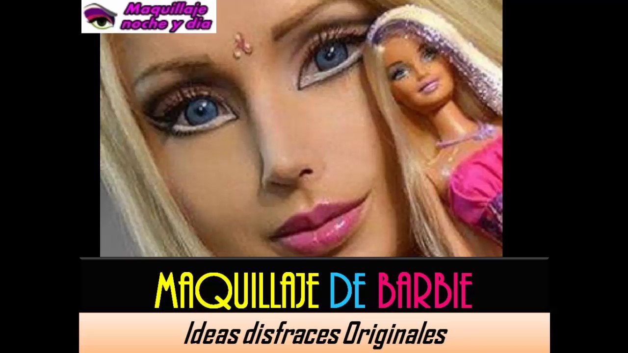 BARBIE MAQUILLAJE | Look muñeca real y perfecta ¡Disfraces originales!