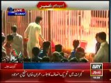 Ejaz Chaudhary begins PTI rally proceedings with his speech