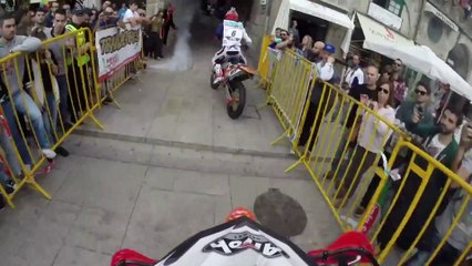 Extreme Enduro POV Race Through the City