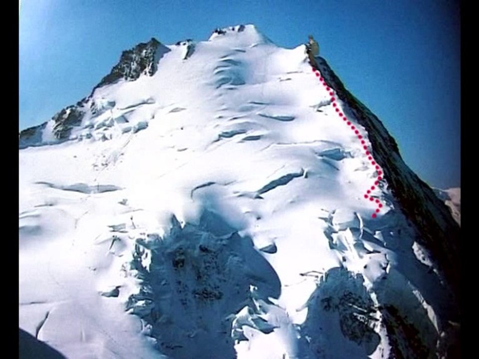 Dom de Mischabel 4545 m de Randa – Valais –Alpes suisses