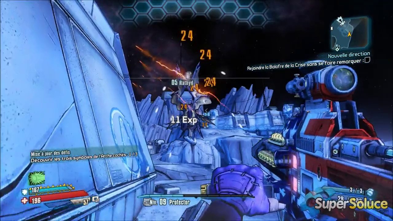 Borderlands The Pre-Sequel - Les 3 symboles de l'Arche des Plaines de Triton