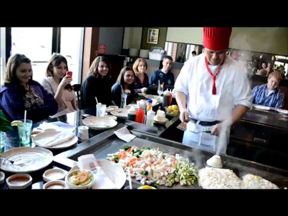 Hibachi Restaurant Burlington Ontario Canada Teppanyaki Chef Hepni Indonesia