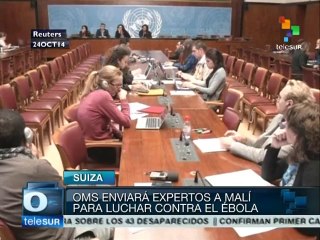OMS enviará expertos a Malí tras confirmarse primer caso de ébola