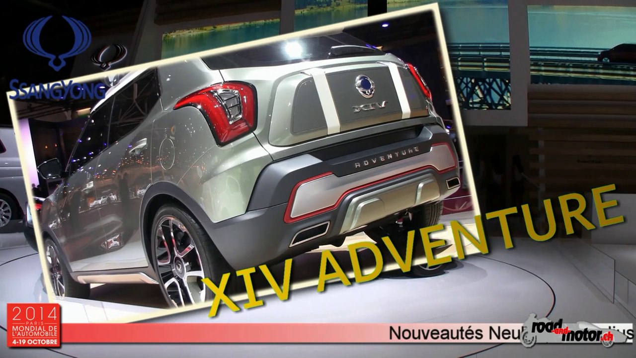 SsangYong am Mondial de Paris 2014