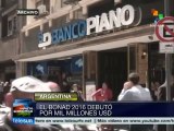 Argentina: El Bonad 2016 debutó por mil millones de dólares