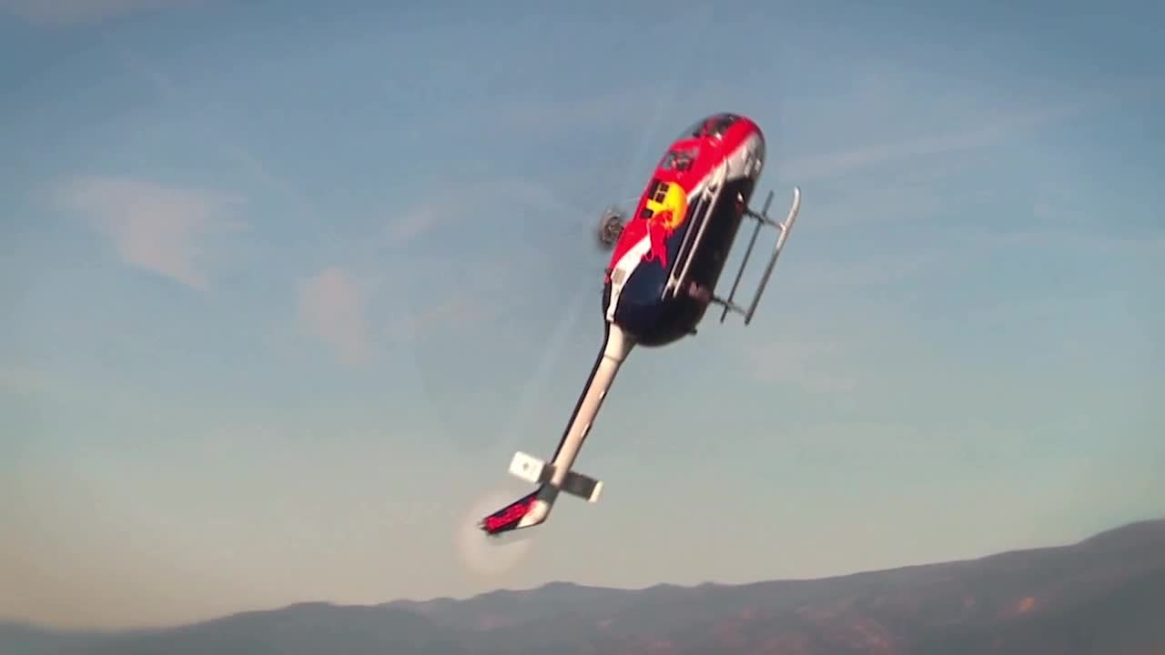 Chuck Aaron, Red Bull Aerobatic Helicopter Pilot