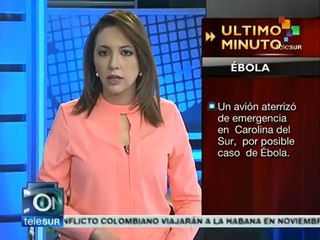 EE.UU.: por posible caso de ébola avión aterriza de emergencia