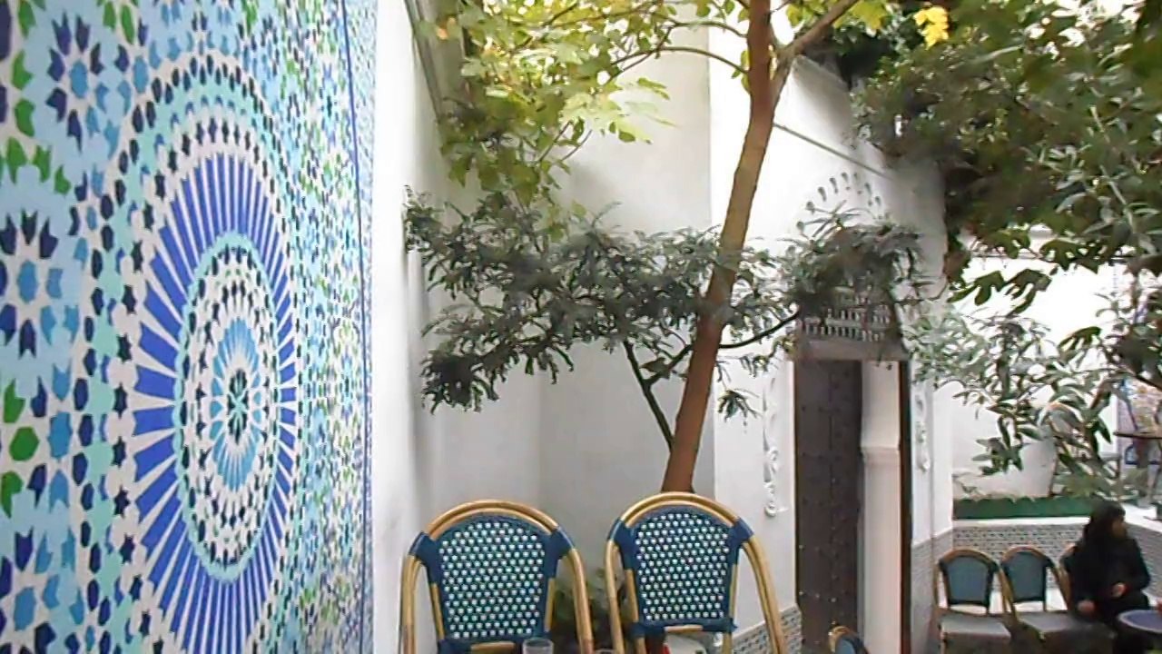 Le fameux thé de la Mosquée de Paris...