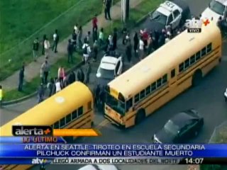 EE.UU.: Tiroteo en una escuela en Washington deja un estudiante muerto