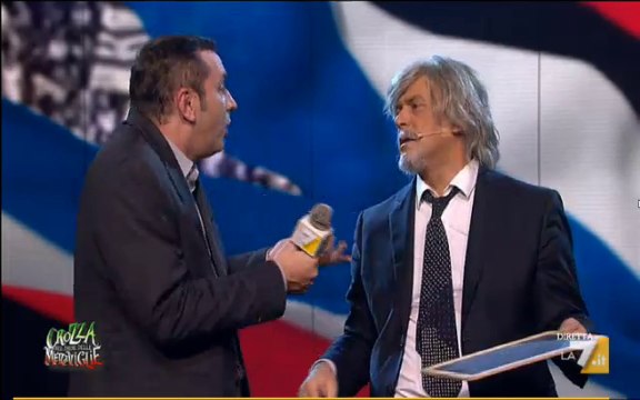 Progetto nuovo stadio della Sampdoria (presentazione da Crozza)