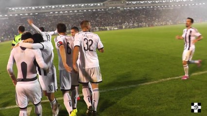 KURVA GASI SE !! | DRINČIĆ 1:0 I 147 derbi | Partizan - Zvezda 18.10.2014.
